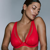 Primadonna - Wowgirl Plunge BH True Red