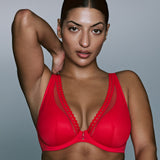 Primadonna - Wowgirl Plunge BH True Red