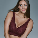 Primadonna - Salerno Bralette Evening Red