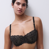 Chantelle - Champs Elysees Balconette Dazzling Black