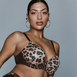 Primadonna - Giganni Hjerteformet BH Leopar