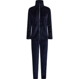 Velour Hjemmesæt Navy