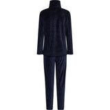 Velour Hjemmesæt Navy