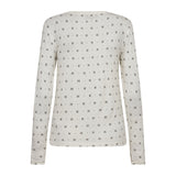 Hype The Detail - Cashmere Blend Langærmet Hvid