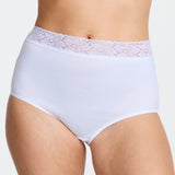 Damella - 2-pak Maxi Trusse Hvid