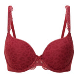 LingaDore - Daily T-Shirt BH Ruby Wine Jacquard