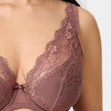 LingaDore - Daily Triangle Plunge BH Cognac