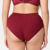 LingaDore - Daily Maxi Trusse Ruby Wine Jacquard
