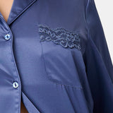 LingaDore - Pyjamas Sæt Satin 26 Nightshadow Grey