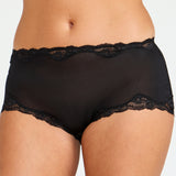 Damella - Hipster Trusse Silk Sort