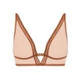 Aubade - Sheer Emotion Triangle BH Honey