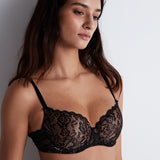 Rosessence Balconette BH Sort
