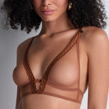 Aubade - Sheer Emotion Triangle BH Honey