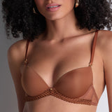 Aubade - Sheer Emotion Formstøbt BH Honey