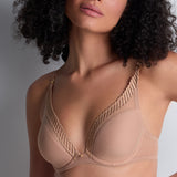 Aubade - Sheer Emotion Plunge BH Sand