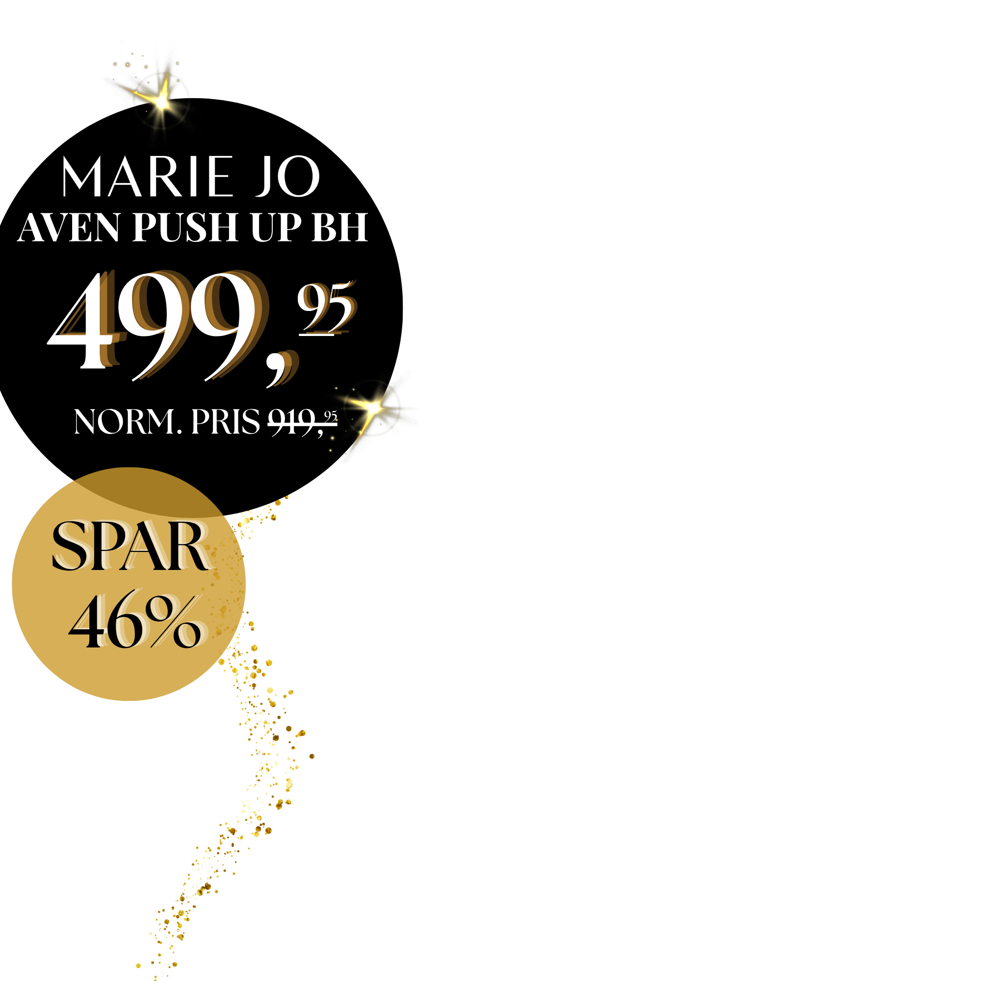 Marie Jo - Aven Push Up Bh Sort badge