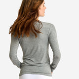 JBS of Denmark - Cashmere Blend Langærmet Lys Grå
