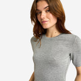 JBS of Denmark - Cashmere Blend T-shirt Lys Grå