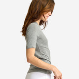 JBS of Denmark - Cashmere Blend T-shirt Lys Grå