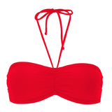 Damella - Olivia Bandeau Bikini Top Rød