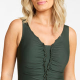 Damella - Jennifer Shape Badedragt Khaki