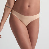 Bye bra - 2-pak Usynlig Brazilian Trusse Beige/Black