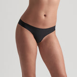 Bye bra - 2-pak Usynlig Brazilian Trusse Beige/Black
