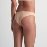 Bye bra - 2-pak Usynlig Brazilian Trusse Beige/Black