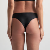 Bye bra - 2-pak Usynlig Brazilian Trusse Beige/Black