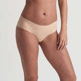 Bye bra - 2-pak Usynlig Hipster Beige/Black