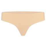 Bye bra - 2-pak Usynlig String Beige/Sort
