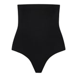 Bye bra - Soft Touch Højtaljet String Sort