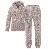 Trofé - Grey Leo Hjemmesæt i Fleece Brun Leo