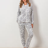 Trofé - Grey Leo Hjemmesæt i Fleece Grey Leo