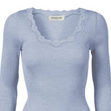 Rosemunde - Silke Bluse Heather Sky