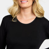 Damella - Victoria Natkjole Merinould Sort