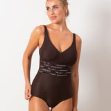Trofé - Badedragt Solid Brown Madeira
