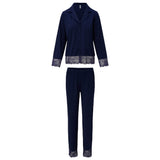 LingaDore - Pyjama Sæt Med Blonde 26 Greystone
