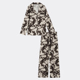 Aruelle - Bianca Pyjamas Brown/Cream