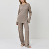 Aruelle - Oriana Pyjamas Sæt Brown
