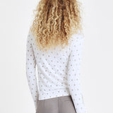 Hype The Detail - Cashmere Blend Langærmet Hvid