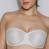 Primadonna - Satin Stropløs Bh Natural