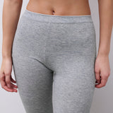Chantelle - Warm Radiance Uld Leggings Light Grey Heather