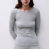 Chantelle - Warm Radiance Uld L/S T-shirt Light Grey Heather