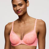 Marie Jo - Annaelle Hjerteformet Neon Peach