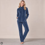 Decoy - Velour Hjemmesæt Blue