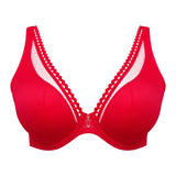 Primadonna - Wowgirl Plunge BH True Red