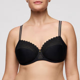 Primadonna - Twist Side Fullcup BH Charcoal