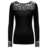 Mey - Wool Love Blonde Bluse Sort