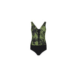 Lentiggini swimwear - Frill Badedragt Green